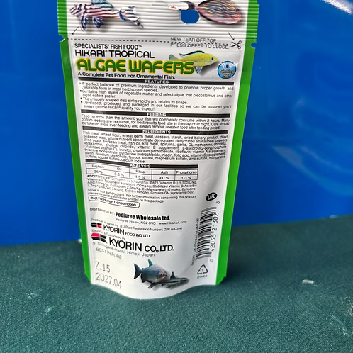 Sinking Algae Wafers 20G