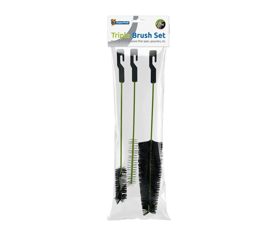 Superfish Triple Brush Set