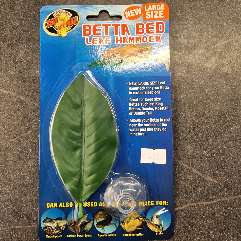 Zoo Med Betta Bed Leaf Hammock Large