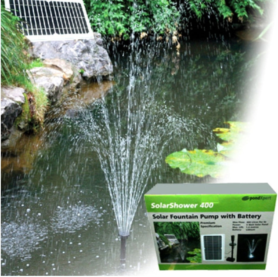 Pond Xpert Solar Shower 400