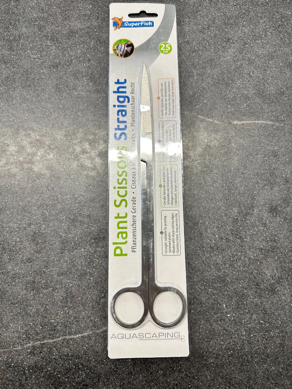 Superfish Plant Scissors Straight 25Cm