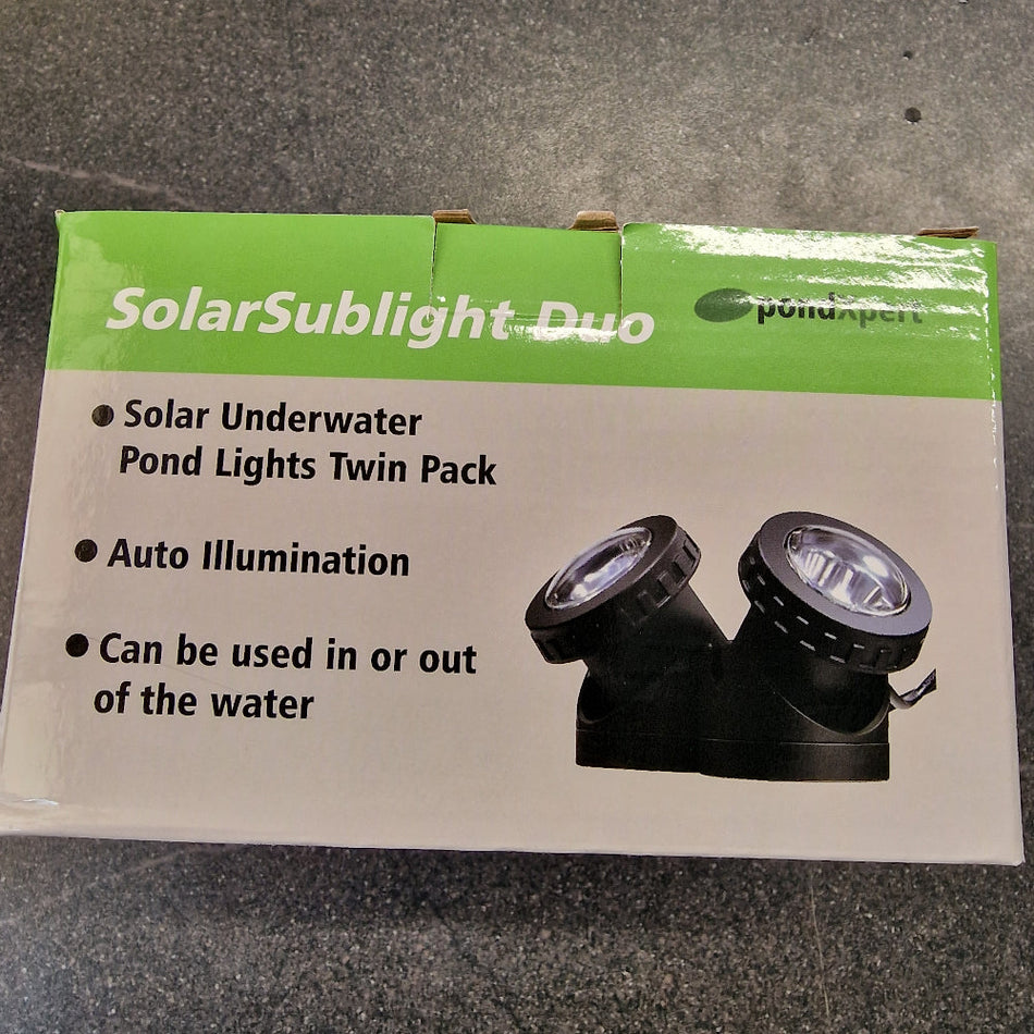 Pond Xpert Solar Sunlight Duo