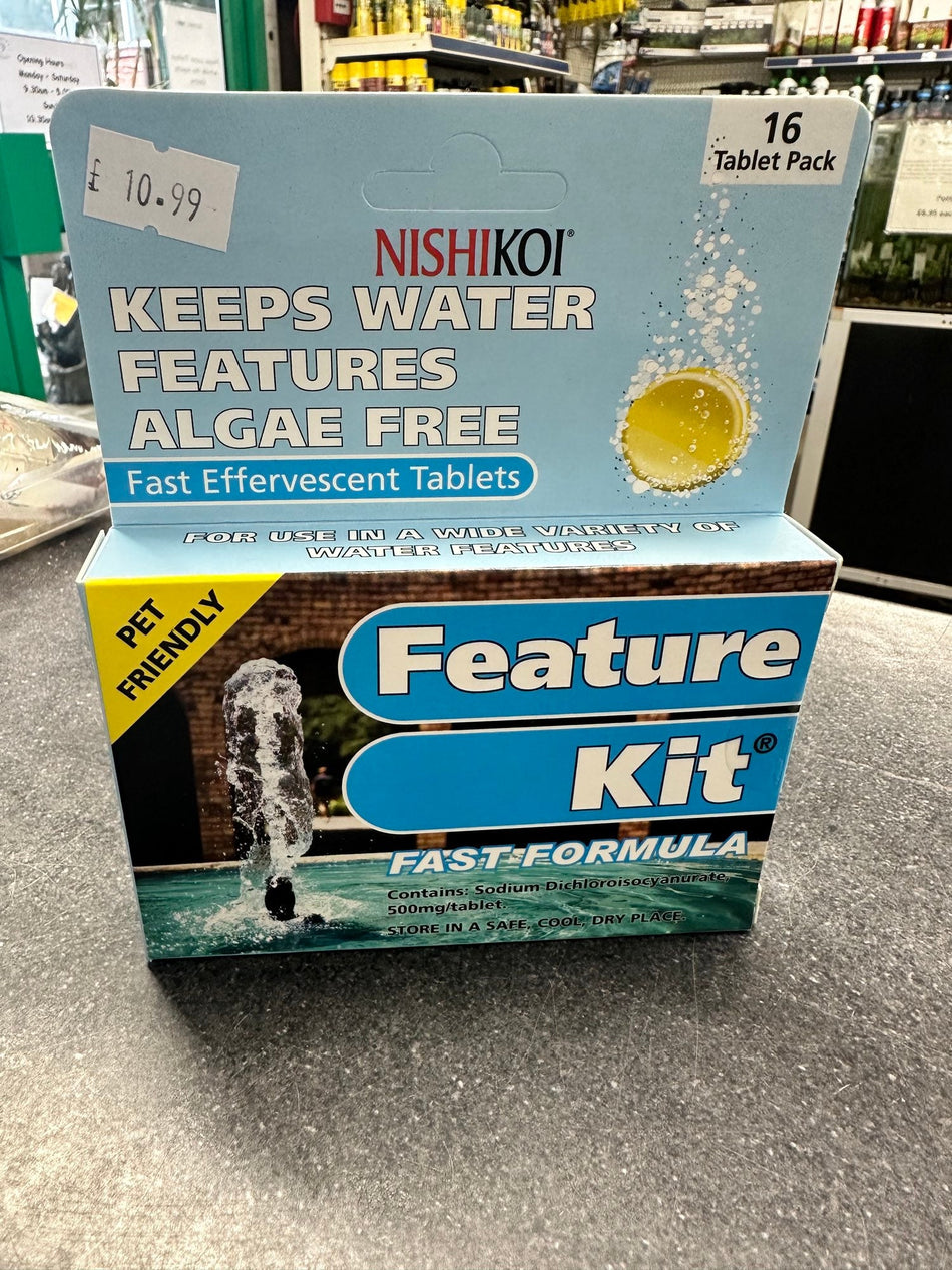 Feature Kit Water Feature Cleaning Tablets. Wildlife & Pet Friendly