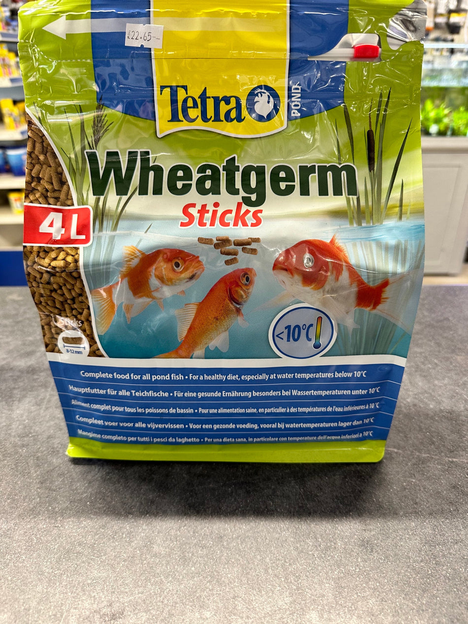 Tetra Pond Wheatgerm Sticks 4L/780G