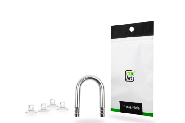 Co2 Art U-Bend Lg Inc 4X Suction Cups