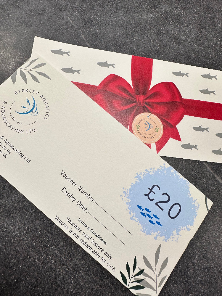 £20.00 Byrkley Aquatics Gift Voucher