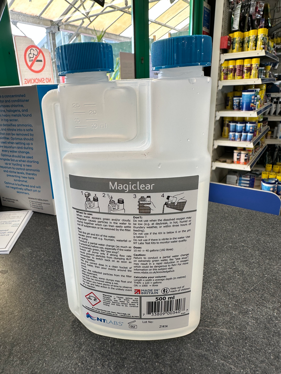 Nt Labs Magiclear For Green And Cloudy Water 500Ml