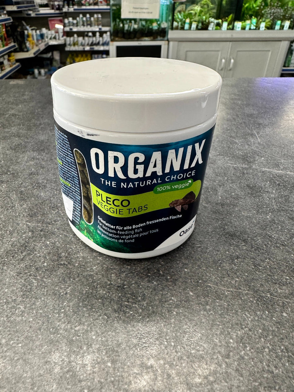 Organix Pleco Veggie Tabs 125G - Oase Fish Food