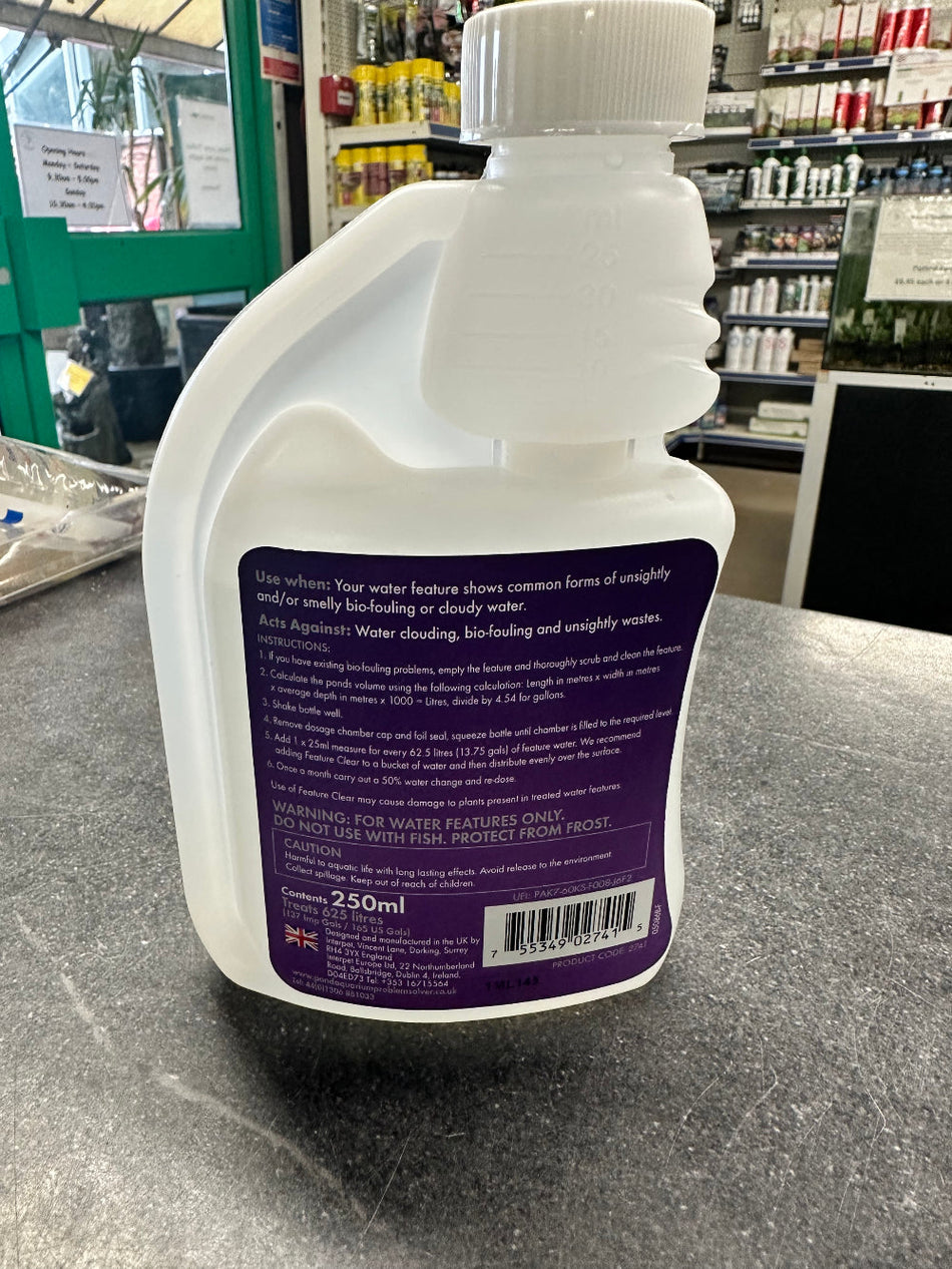 Blagdon Feature Clear -Water Treatment 250Ml