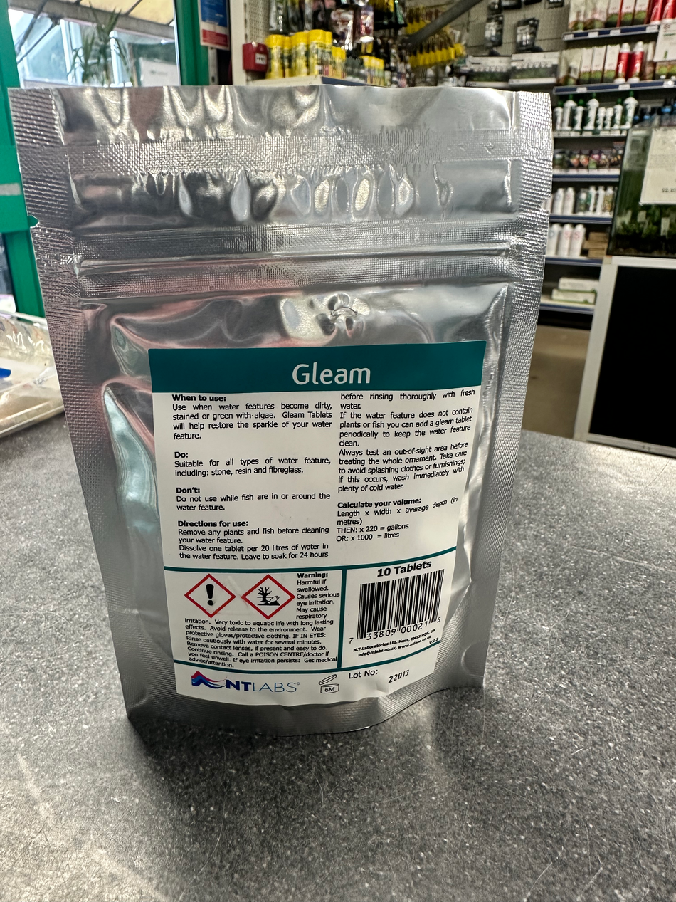 Nt Labs Water Feature Cleaning Tablets.