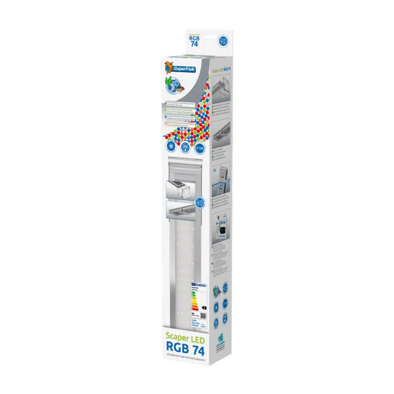 Superfish Scaper Led Rgb 74 - 55-74Cm