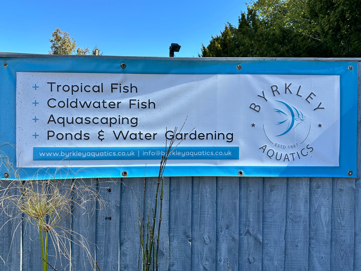 Byrkley Aquatics Near Burton on Trent