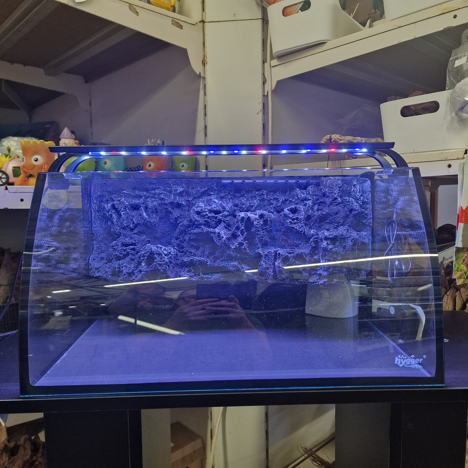 Hygger LED glass aquarium kit 37L