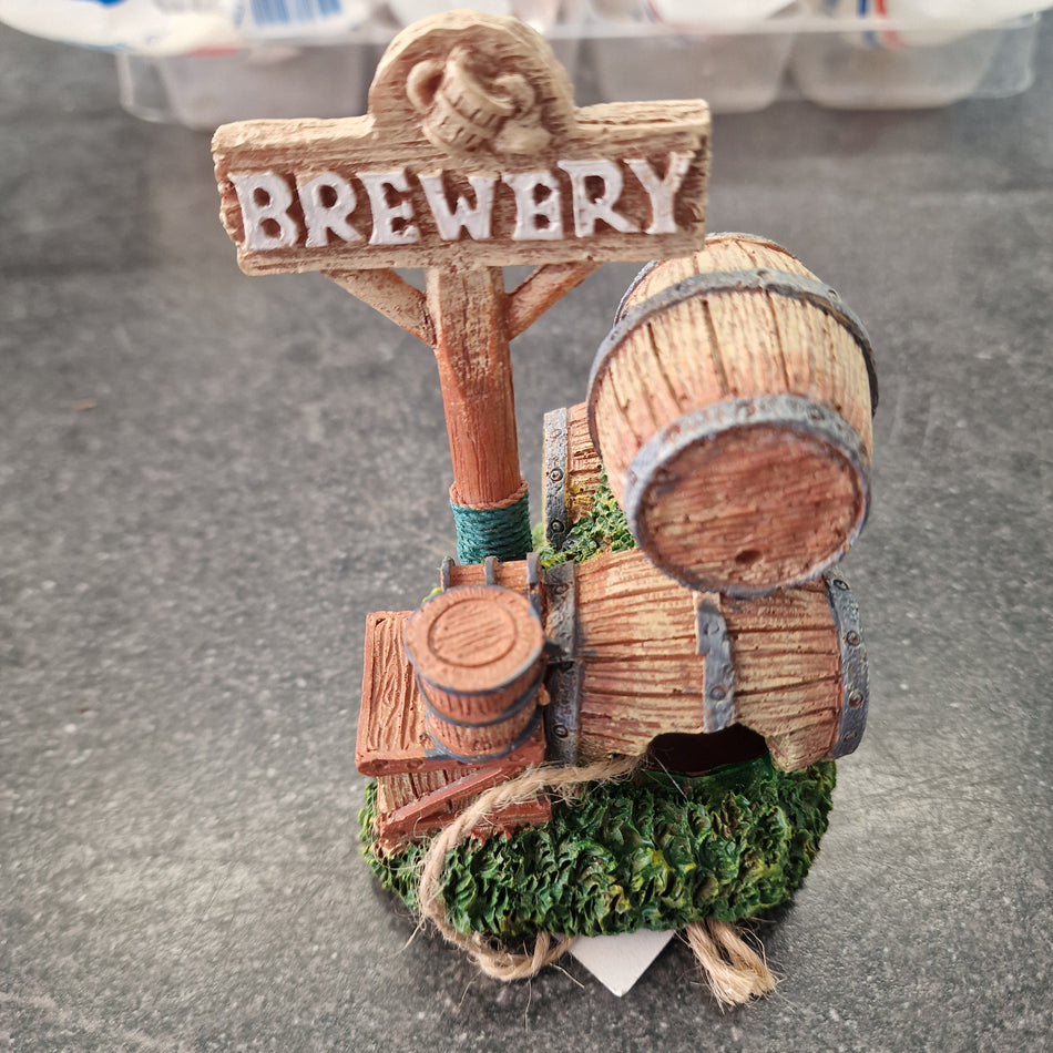 SF barrel brewery ornament