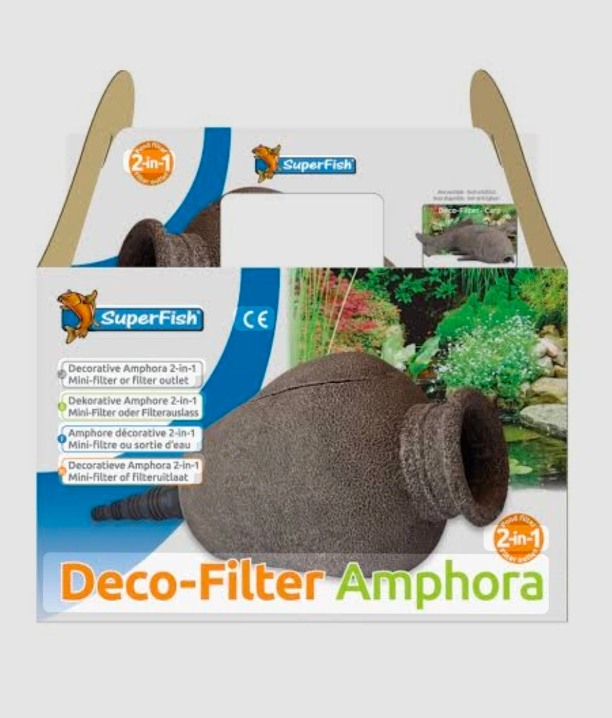 Super fish Amphora deco filter