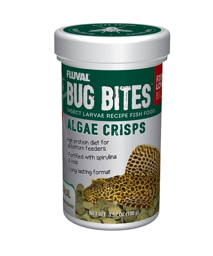 Bug bites algae crisps 100g