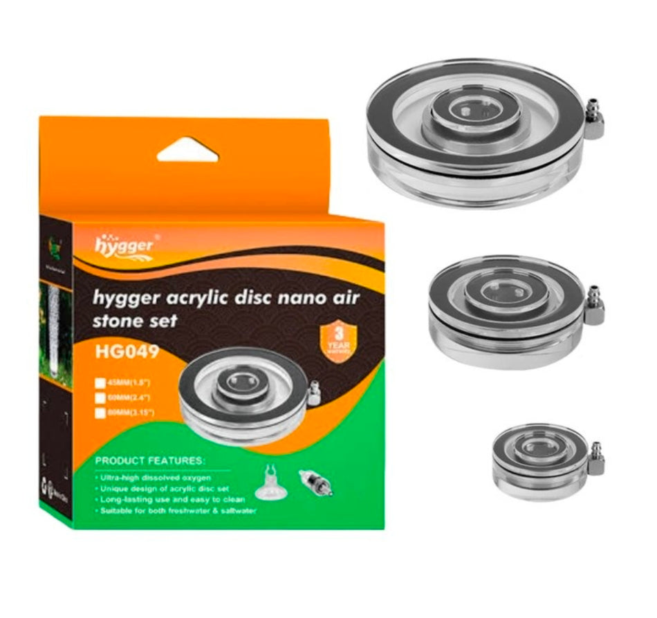 Hygger acrylic disc nano air stone