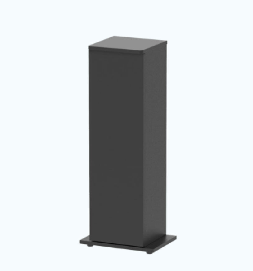 KuBus 30l curve cabinet black