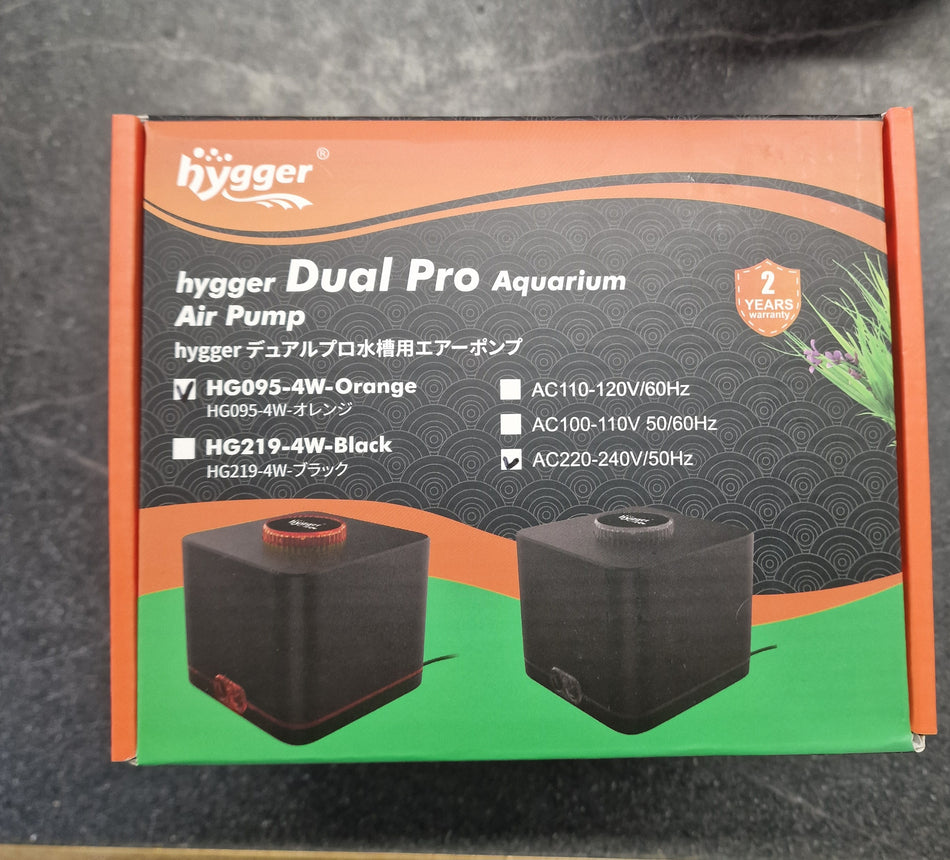 Hygger Dual Pro Aquarium Air Pump M