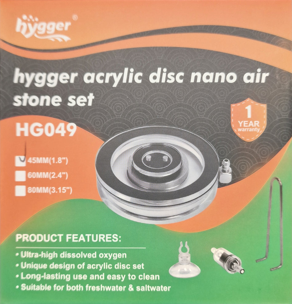 Hygger acrylic nano air stone 45mm